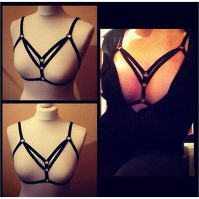 

Smart Adjustable Converter Low Back Backless Bra Strap Bandage Extender BLACK
