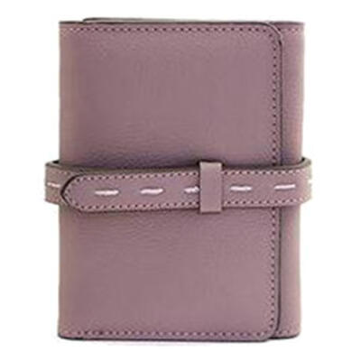 

Short Wallet Korean Style 3 Fold Fashion PU Leather Womens Wallet Small Card Holder Bag Coin Purse For Girls