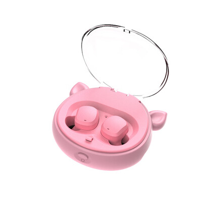 

TWS Earbuds Bluetooth 50 Ture Wireless Headset Music Earphones Cute Colorful Mini Headphones with Charging Box Noise Reduction