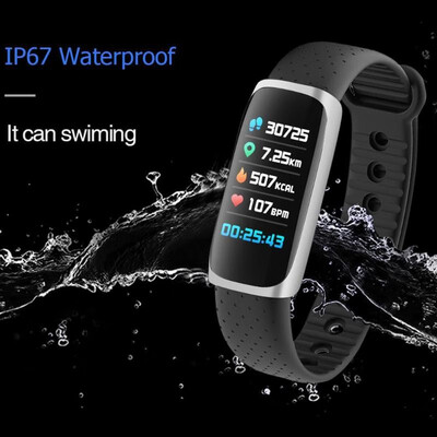 

X1 IP67 Waterproof Fitness Tracker Blood Pressure Heart Rate Smart Bracelet