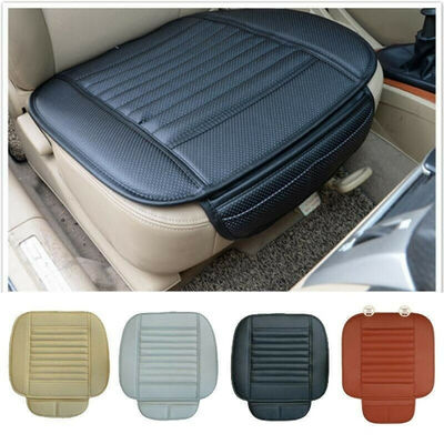 

Universal PU Leather Car Front Seat Cushion Protector Pad Driver Mat Cover 1PC