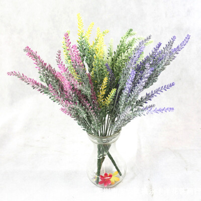 

Provence romantic lavender flower decoration artificial silk flowers decorative grain Simulation of aquatic plants