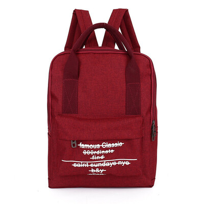 

Tailored Couple Backpack Casual Fashion Oxford Cloth Shoulders Bag Travel Backpack