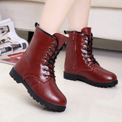 

2018 New Children Snow Boots Fashion Kids Boys Girls Martin Boots Winter Child Wool Warm Boots Size 27-37