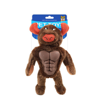 

Dog Toys Interactive Soft Fun Sound Toys Exercise Electronic Toy Plush Animal Toy for Puppy Motorized Entertainment for Pets