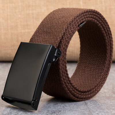 

Men Belt New Fashion Unisex Army Tactical Waist Belt Jeans Male Casual Luxury Canvas Webbing Waistband Ceinture Femme 110-150cm