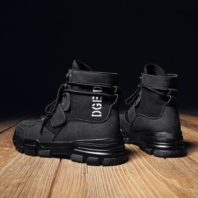 

Mens shoes summer 2019 new style Korean tide high-help martin mens boots
