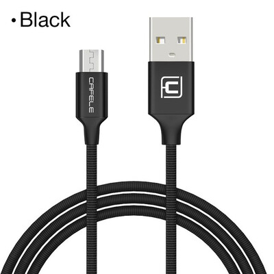 

CAFELE Nylon Micro USB Cable For Samsung Xiaomi Huawei USB Phone Charging Cable for Android Micro Mobile Phone Mini Cables