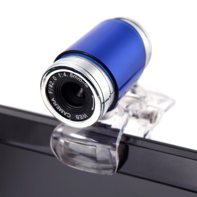 

USB 20 12 Megapixel HD Camera Web Cam with MIC Clip-on 360 Degree for Desktop Skype Computer PC Laptop Transparent