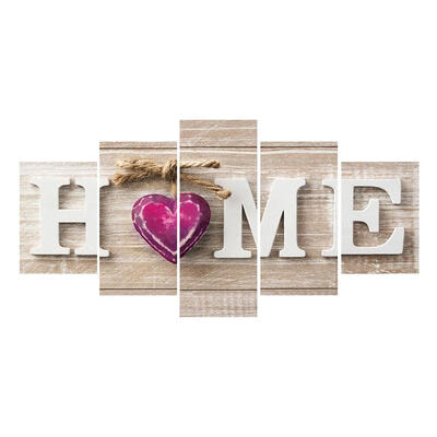 

5pcs 5D DIY Full Drill Diamond Painting HOME Cross Stitch Embroidery Craft