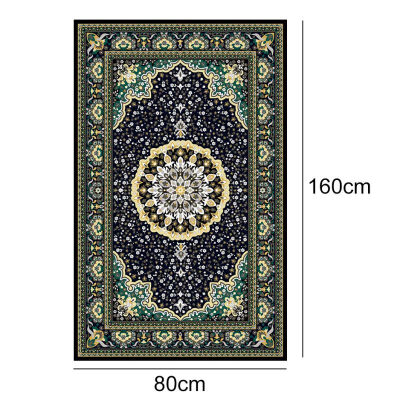 

Flower Design Area Rug Soft Crystal Velvet Washable Non-Slip Decorative Floor Mat For Living Room Bedroom Playing Room Tapetes