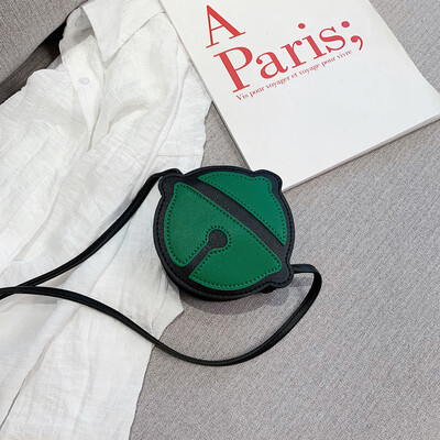 

Tailored Fashion Children Cute Bell-Like Leather Crossbody Bag Shoulder Bag Messenger Bag