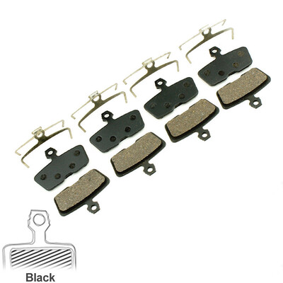 

4 Pairs Semi Metal Brake Pads Mountain Bike Bicycle Cycling Sports Accessories