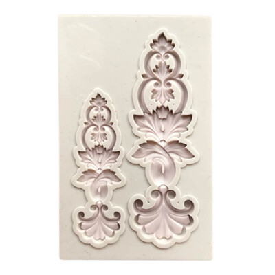 

Lace Silicone Mold Fondant Cake Decorating Tools Chocolate Gumpaste Mould Bakeware Wedding Decor Popular