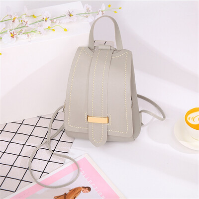 

Tailored Womens Simple All-purpose Small Square Bag Single Backpack