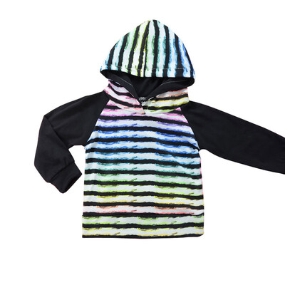 

2pcs Toddler Baby Boy Girl Clothes Set Stripe Print Hoodie TopsPants Outfits