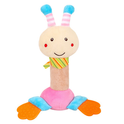 

Tailored Animals Hand Bells Musical Baby Soft Toys Developmental Rattle Bed Kids Grip Toy