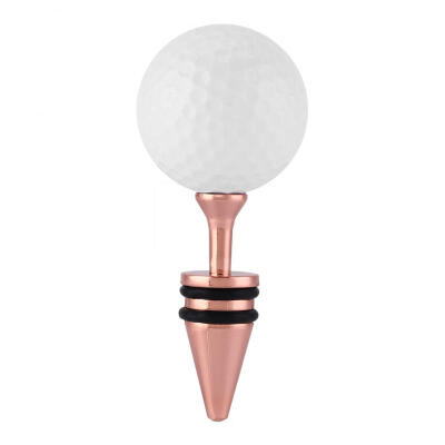 

Greensen Zinc Alloy Golf Ball Design Wine Bottle Stopper Golf Gift Souvenir