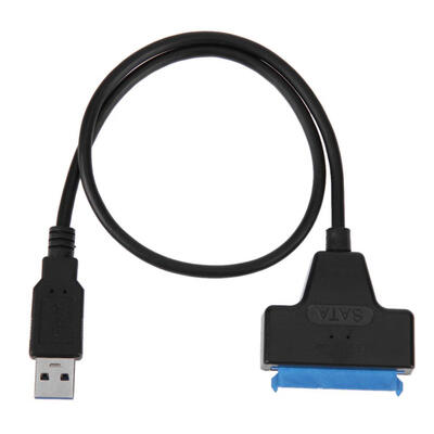 

USB 30 to 25in SATA Hard Disk Drive HDD SSD Adapter Converter Cable