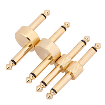 

Guitar Effect Pedal Convert Connector 2 Crank & 2 Straight Converter Plug