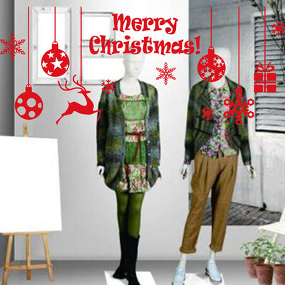 

〖Follure〗Merry Christmas Background Wall Decoration Removable Wall Stickers