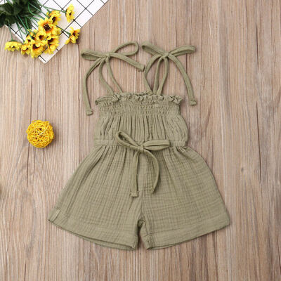 

Newborn Baby Girls Summer Romper Jumpsuit Playsuit Tutu Outfits Kids Sunsuit