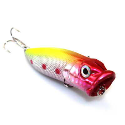 

New Hot 5 colors Fishing Lures Popper Lure 65cm 13g fishing bait 6 high carbon steel hook fishing tackle