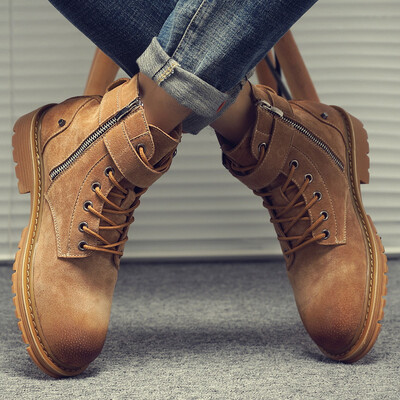 

Martin boots mens high to help Chelsea England leather mens shoes retro tooling boots desert boots