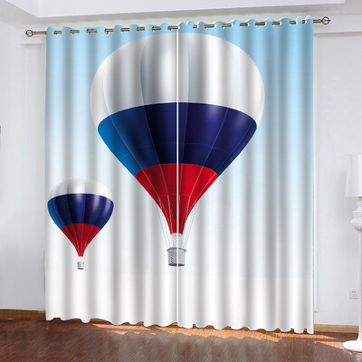 

Gobestart Beach Series Printed Curtains Living Room Bedroom Blackout Curtains