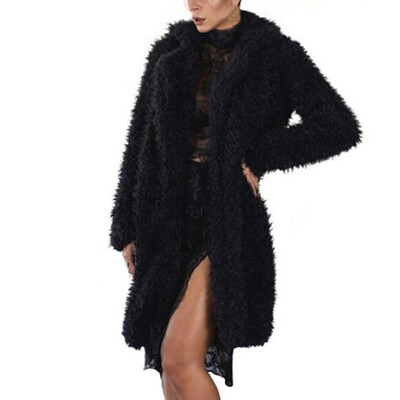

Toponeto Winter Lady Womens Warm Faux Splice Zipper Coat Jacket Outerwear