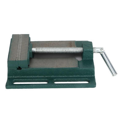 

Greensen 8" Drill Press Bench Vise Clamping Tool Heavy Duty Flat Jaw Table Clamp