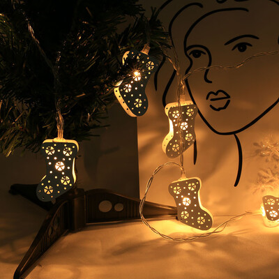 

Toponeto LED Sock Stocking Battery Operated String Light Fairy Party Christmas Home Decor