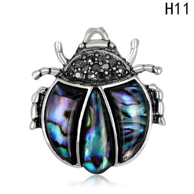 

2019 Fortunate Crystal Rhinestone Enamel Turtle Animals Insects Brooch Lovely