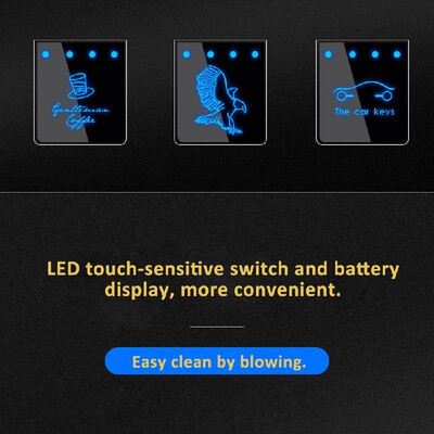 

Outdoor USB Lighter Sensor Touched Senstive Switch Lighter Cigarettes For Smoking Ciga Electronic Lighter Free Laser