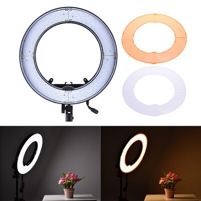 

180pcs Ring LED Panel Beads Lamp Lights CRI 83 Color Temperature 5500K Studio Outdoor Video Camera Photography Lighting Kit