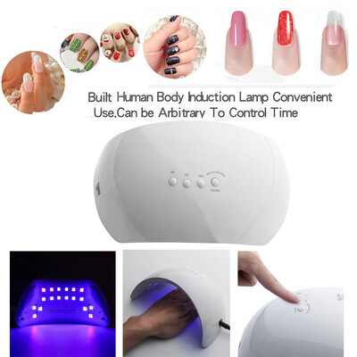 

Toponeto LED UV Nail Gel Curing Lamp Light Gel Polish Nail Dryer Nail Art Machine 36W