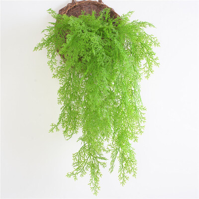 

Simulation Cypress Rattan Decor Wall Photography Rattan Hanging Plant Parts New