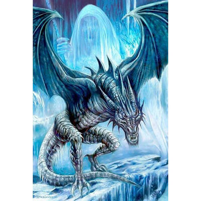 

5D DIY Full Drill Diamond Painting Ice Pterosaur Cross Stitch Embroidery