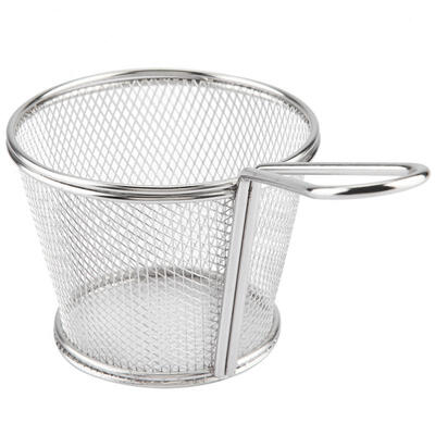 

Greensen Mini Stainless Steel Chips Deep Fry Baskets Food Presentation Strainer Potato Cooking Tool