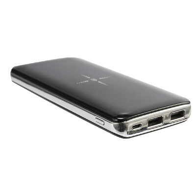 

Portable Fast Wireless Charger 10000mAh Travel Dual USB External Battery For IP For Galaxy Mobile Phone Gift Power Bank