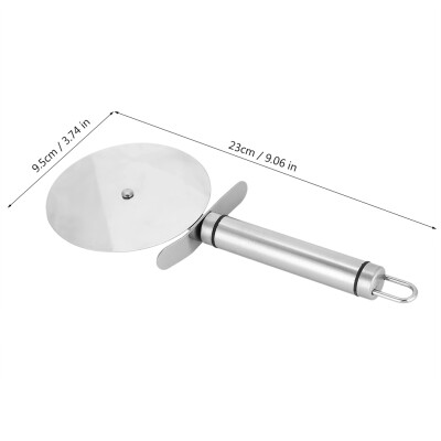 

Greensen Stainless Steel Pizza Wheel Cutter Kitchen Wheel Slicer Safety Cake Knife Stainless Steel Pizza WheelPizza Cutter