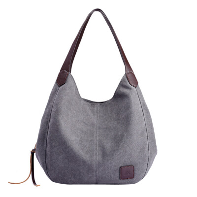 

Canvas Bag Vintage Canvas Shoulder Bag Women Handbags Ladies Hand Bag Tote Casual Bolsos Mujer Hobos Bolsas Feminina T20