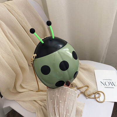 

Tailored Women Ladybug Bag Lady Chain Messenger Bag Cartoon Small Bag Girl Child Bag