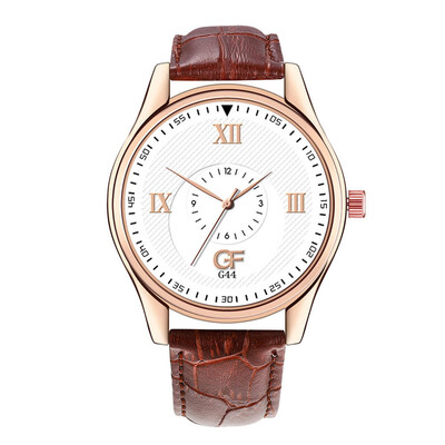 

Gobestart Hot Man Leather Watch Whatever Late Anyway Letter Watches New Pointer Glow