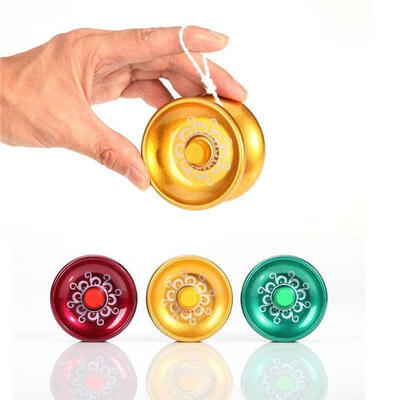 

Aluminum Design Professional YoYo Ball Bearing String Trick Alloy Kids Toys