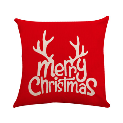

Tailored Christmas Pillow Covers Embroidery Throw Pillow Cases for Home Car Decorative