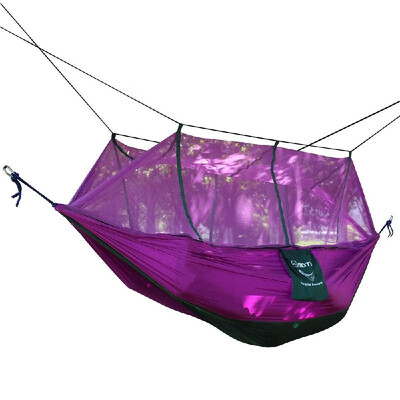 

Mosquito Net Double Hammock Extra Strong Nylon Durable Compact Lightweight Outdoor Camping Hammock