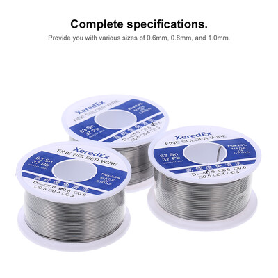 

10mm 100g Flux 20 Tin Lead Tin Wire Soldering Wire Roll