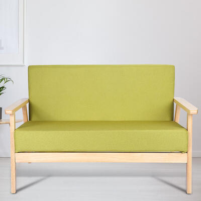 

Greensen Indoor Armchair Living Room Reception Chair Sofa Lounge Chair for Cafe Home Use Wood Chair Lounge Chair