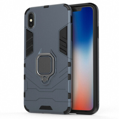 

for Apple iPhone XS Max 65" XS 58" Ring Case Car Holder Phone Case for iPhone XR 61" for iPhone X Armor Case Cover Fundas